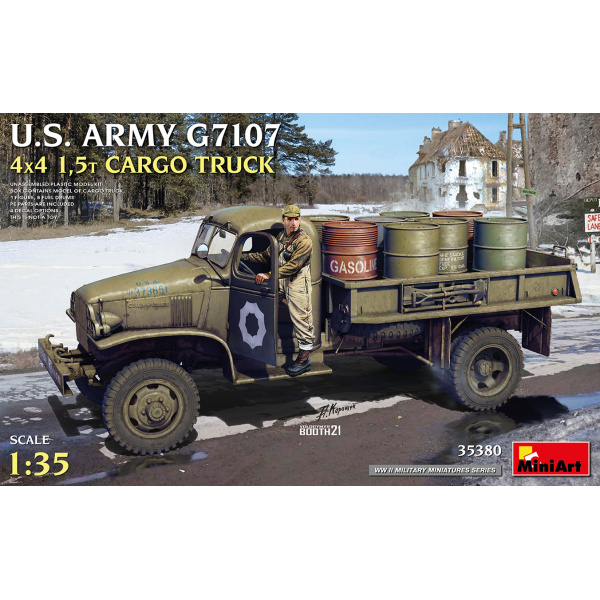 MiniArt 1:35 U.S. Army G7107 4x4 1,5t Cargo Truck     MA35380