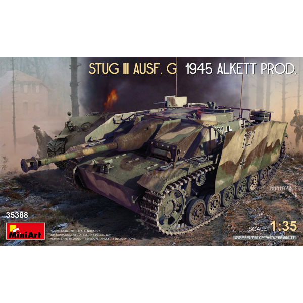 MiniArt 1:35 StuG III Ausf. G 1945 Alkett Prod     MA35388