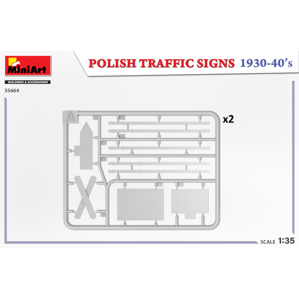 MiniArt 1:35 Polish Traffic Signs 1930-40     MA35664 - Afbeelding 4