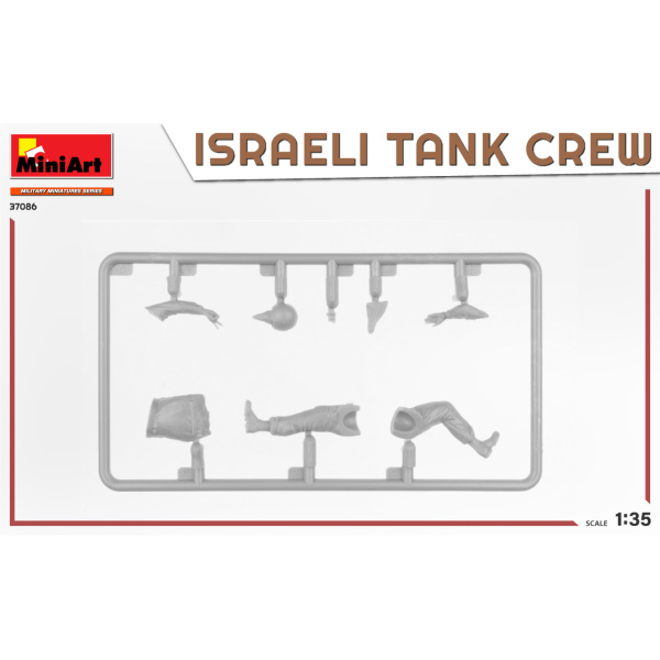 MiniArt 1:35 Israeli Tank Crew.  Yom Kippur War     MA37086 - Afbeelding 5