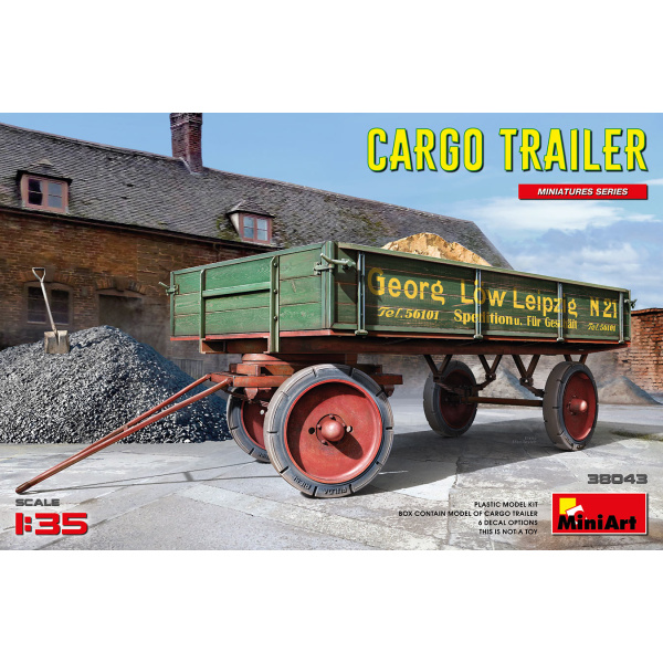 MiniArt 1:35 German Cargo Trailer   MA38043