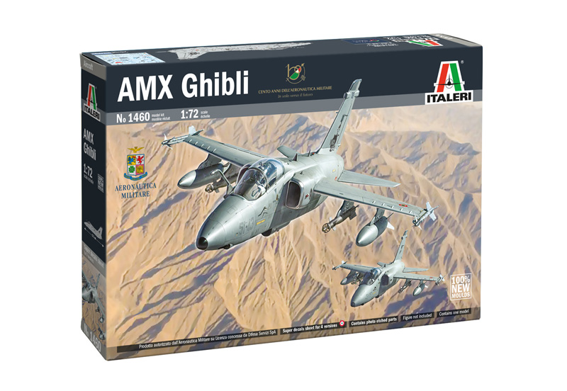 Italeri 1:72 AMX Ghibli IT1460
