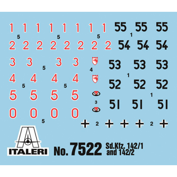 Italeri 1:72 Sturmgeschutz III 2x Fast Assembly kit     IT7522 - Afbeelding 4