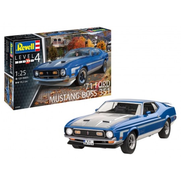 Revell 1:25 Mustang Boss 351  1971  #RE07699