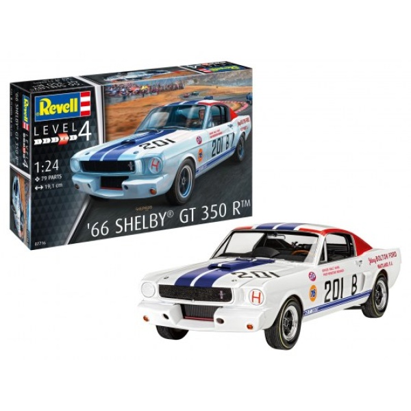 Revell 1:24 Shelby GT 350 R  1966  #RE07716