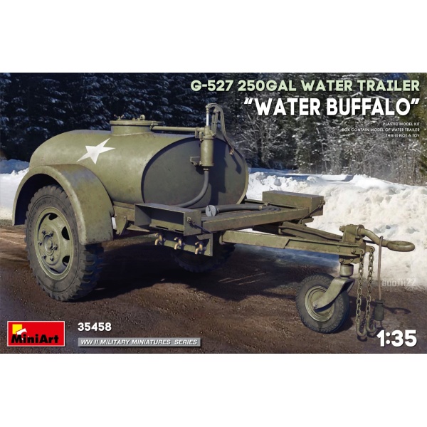 MiniArt 1:35 G-527 250Gal Water Trailer "Water Buffalo "      MA35458