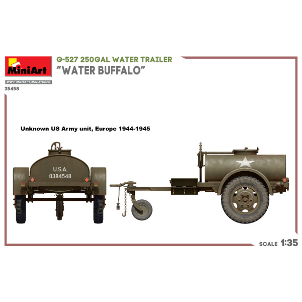 MiniArt 1:35 G-527 250Gal Water Trailer "Water Buffalo "      MA35458 - Afbeelding 6