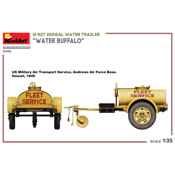 MiniArt 1:35 G-527 250Gal Water Trailer "Water Buffalo "      MA35458 - Afbeelding 5