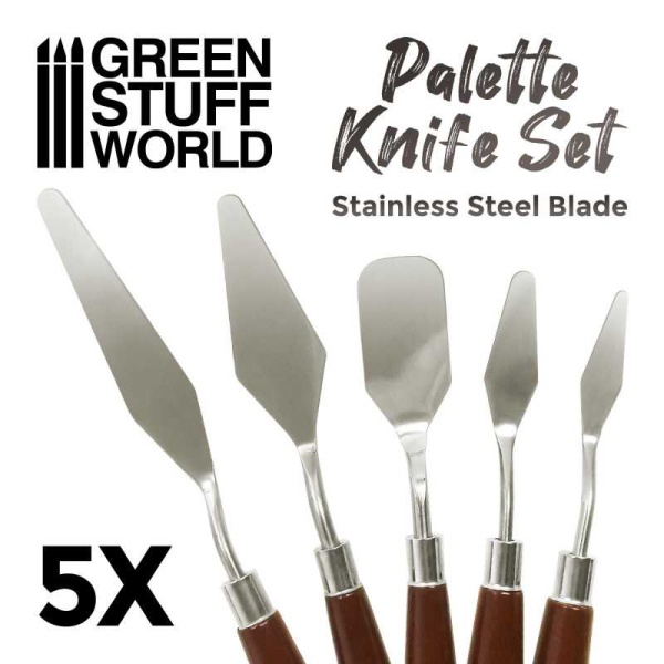 Green Stuff Palette Knife Modeling Tools     GSW3105