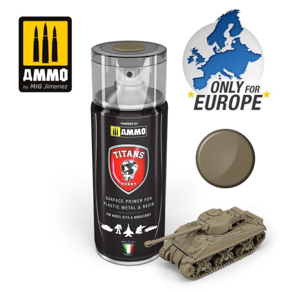 Ammo Mig Wooden Deck Matt Primer 400ml  #TTH118