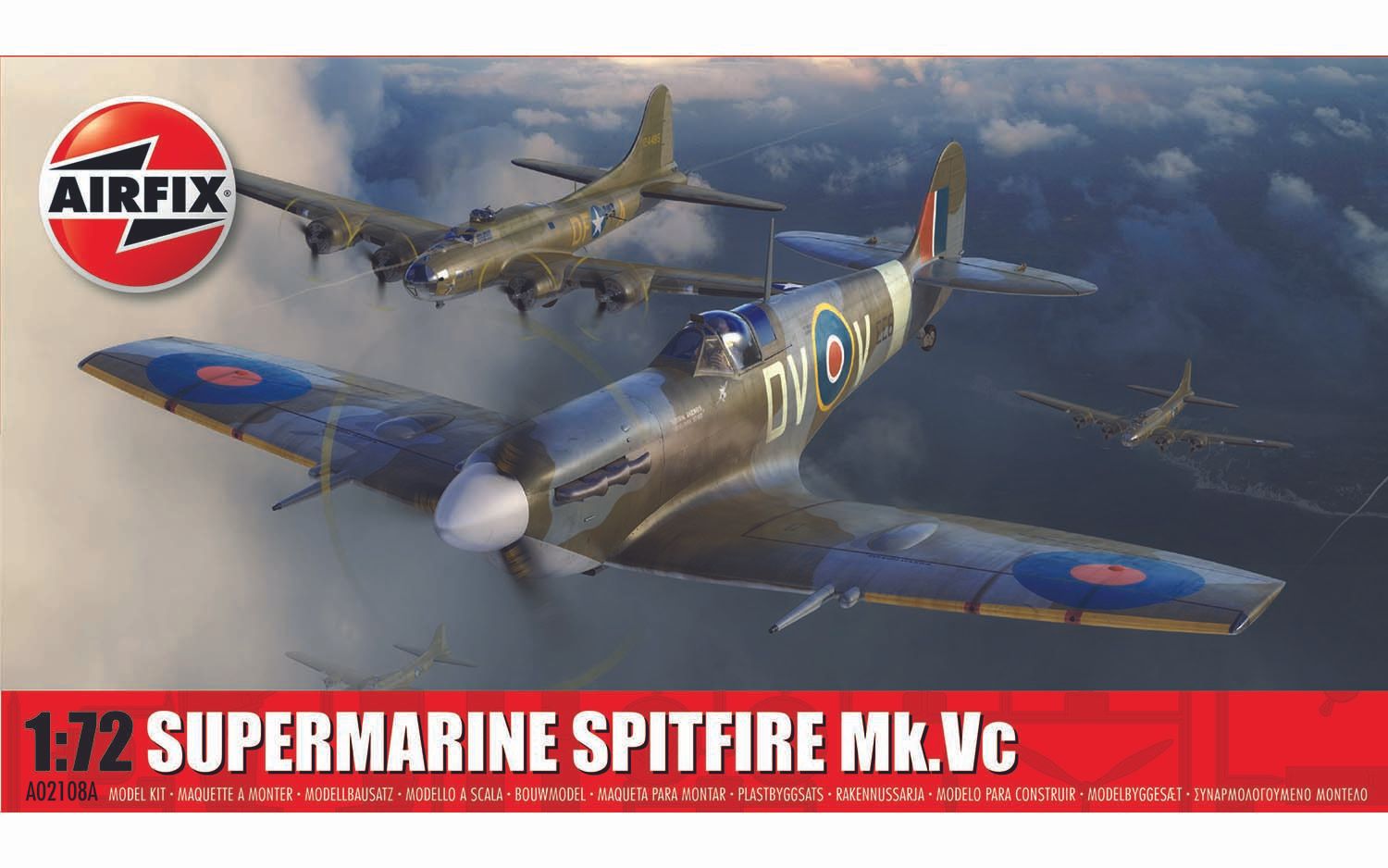 Airfix 1:72 Supermarine Spitfire Mk.Vc AF02108A