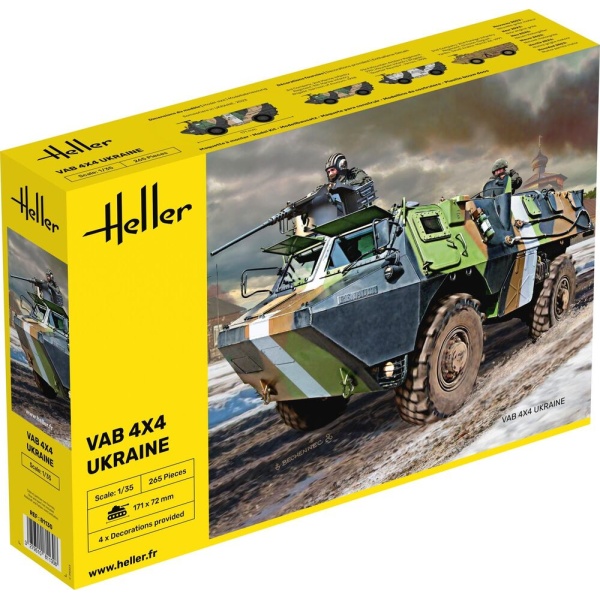 Heller 1:35 VAB 4x4 Ukraine     H81130
