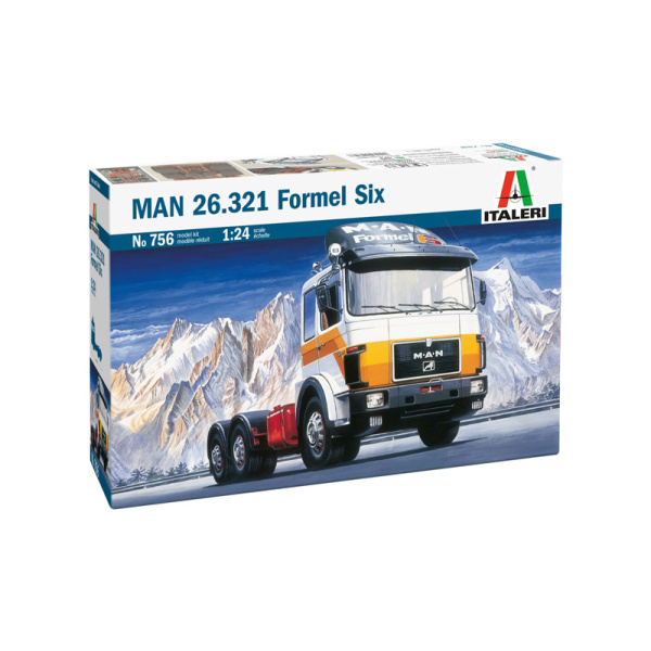 Italeri 1:24 MAN 26.321 Formel Six     IT756