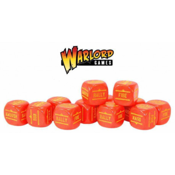 Bolt Action Order Dice Pack Red ( 12 )   402616016