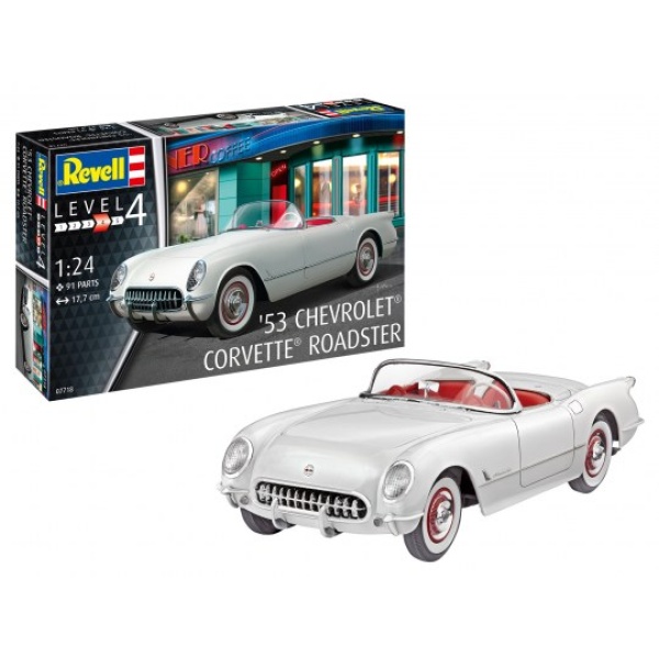 Revell 1:24 Chevrolet Corvette Roadster 1953  #RE07718