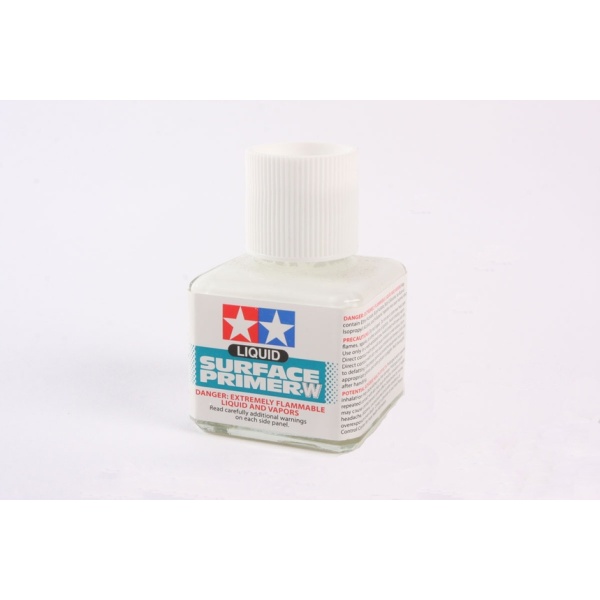 Tamiya Liquid Surface Primer White  40ml     TAM87096