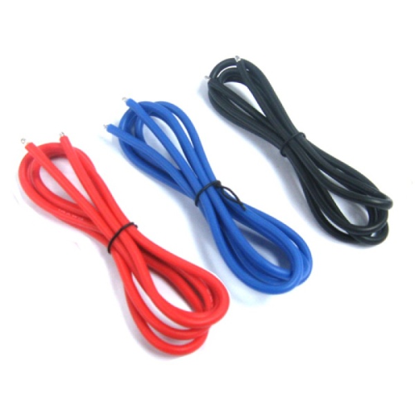 Yeah Racing 12AWG Silver Silicone Wire Set  #WPT0030