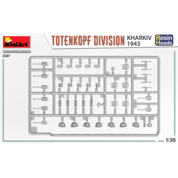 MiniArt 1:35 Totenkopf Division Kharkiv 1943     MA35397 - Afbeelding 3