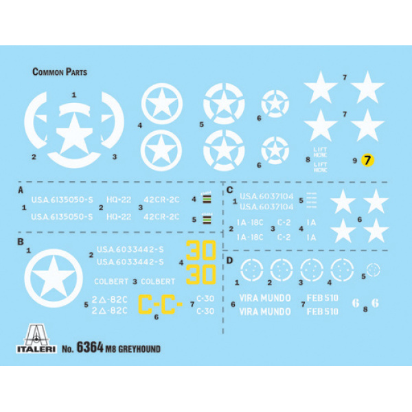 Italeri 1:35 D-Day 80th Anniversary M8 Greyhound     IT6364 - Afbeelding 6