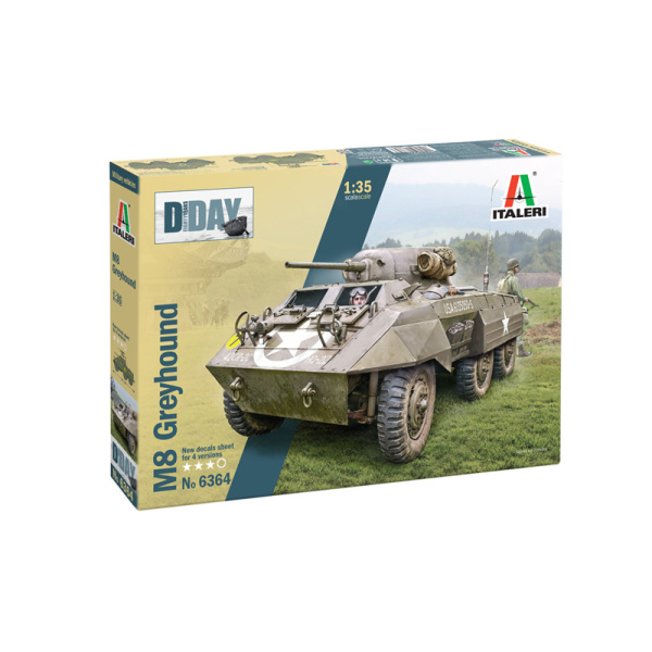 Italeri 1:35 D-Day 80th Anniversary M8 Greyhound     IT6364