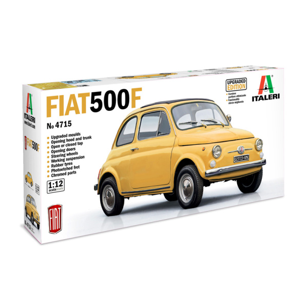 Italeri 1:12 Fiat 500F Upgrade Edition     IT4715