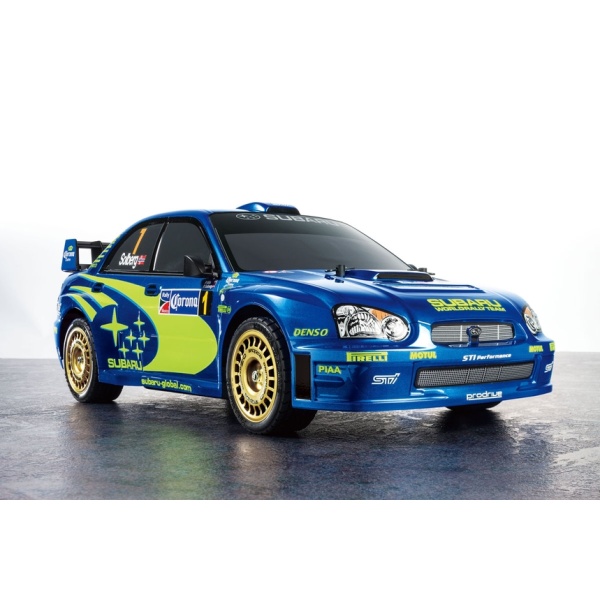 Tamiya 1:10 TT-01E Chassis Subaru Impreza WRX 2004     TAM47372 - Afbeelding 2