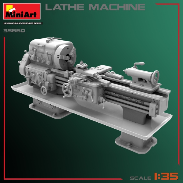 MiniArt 1:35 Lathe Machine     MAMA35660 - Afbeelding 4