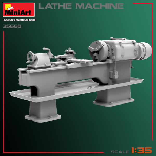 MiniArt 1:35 Lathe Machine     MAMA35660 - Afbeelding 2