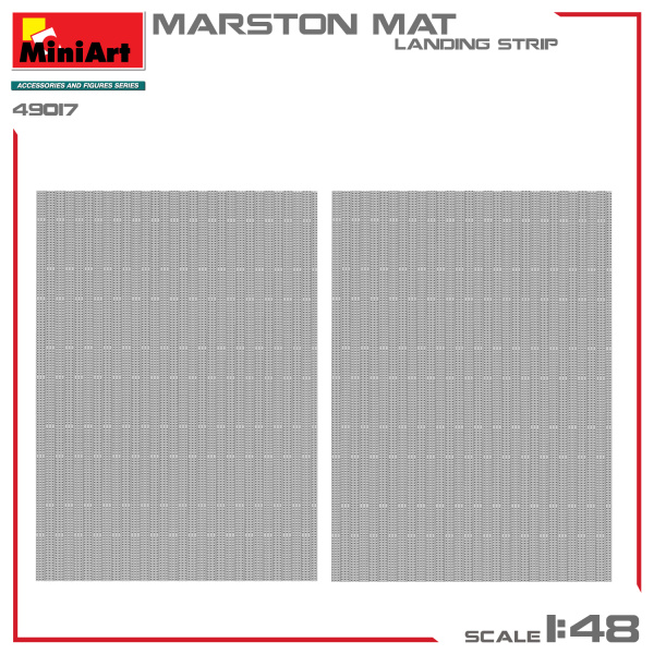 MiniArt 1:48 Marston Mat  Landing Strip  #MA49017 - Afbeelding 3