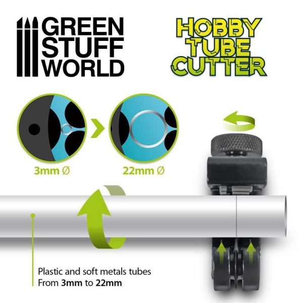 Green Stuff Mini Tube Cutter     GSW3527 - Afbeelding 2