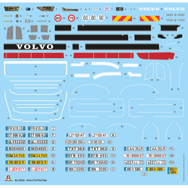 Italeri 1:24 Volvo FH Plat Dak     IT3962 - Afbeelding 13