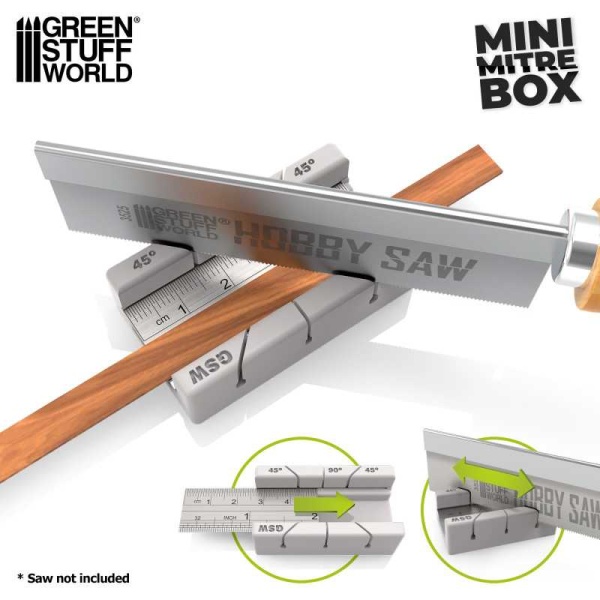 Green Stuff Mini Mitre Box GSW12936 - Afbeelding 2