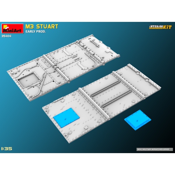 MiniArt 1:35 M3 Stuart Early Prod.  Interior Kit     MA35404 - Afbeelding 7