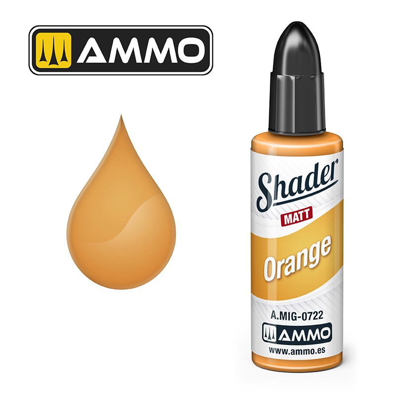 Ammo Mig Matt Shader Orange 10ml MIG-0722