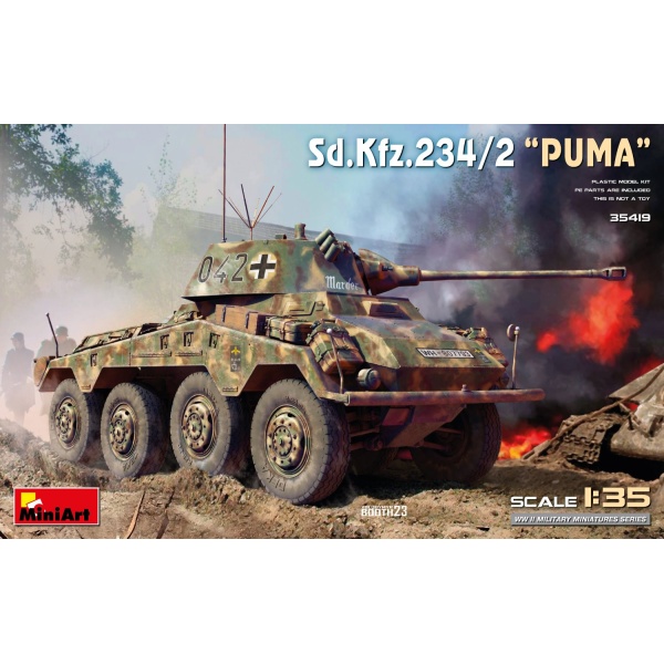 MiniArt 1:35 Sd.Kfz. 234/2 "PUMA"     MA35419