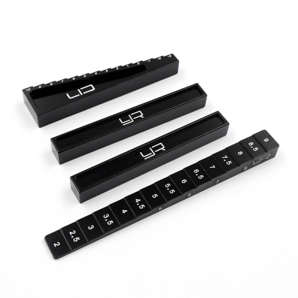Yeah Racing Chassis Setting Kit voor 1:10/1:8 on Road YT0025BK