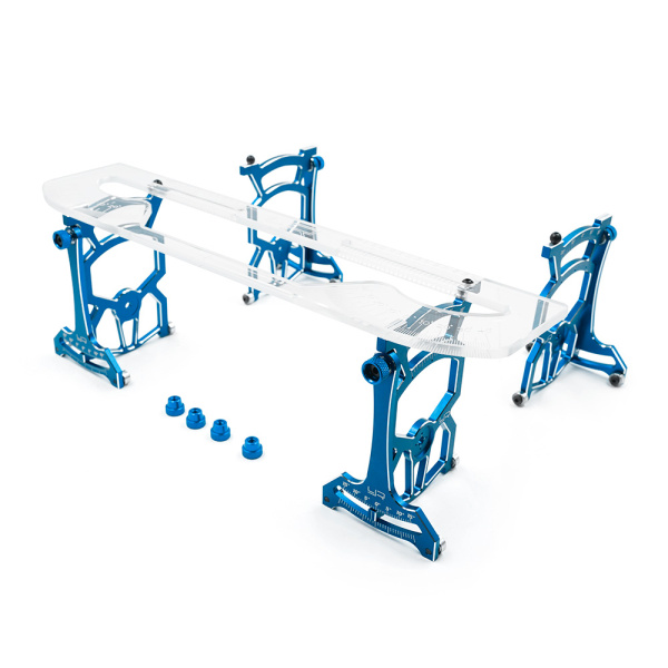 Yeah Racing Universal Set Up System Ver.3 voor 1:10 On Road   #YT0140BU - Afbeelding 3