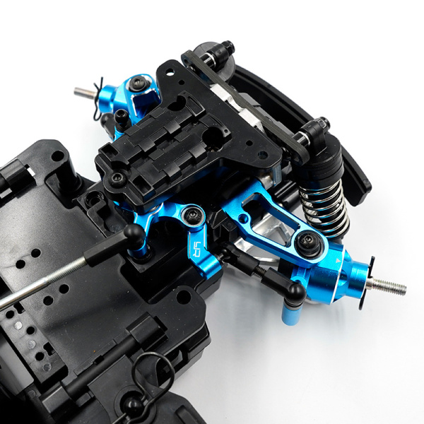 Yeah Racing Aluminium Upper Arm F/R Set voor Tamiya MB-01  #TAMB-011BU - Afbeelding 2