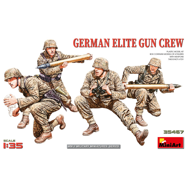 MiniArt 1:35 German Elite Gun Crew     MA35467