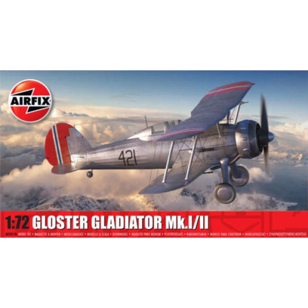 Airfix 1:72 Gloster Gladiator Mk.I/II     AF02052B