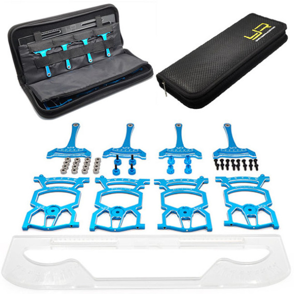 Yeah Racing Universal Set Up System Ver.3 voor 1:10 On Road   #YT0140BU - Afbeelding 4