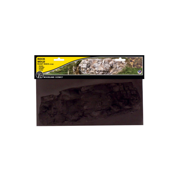 Woodlands Scenics Rock Mold facet Rock     C1244