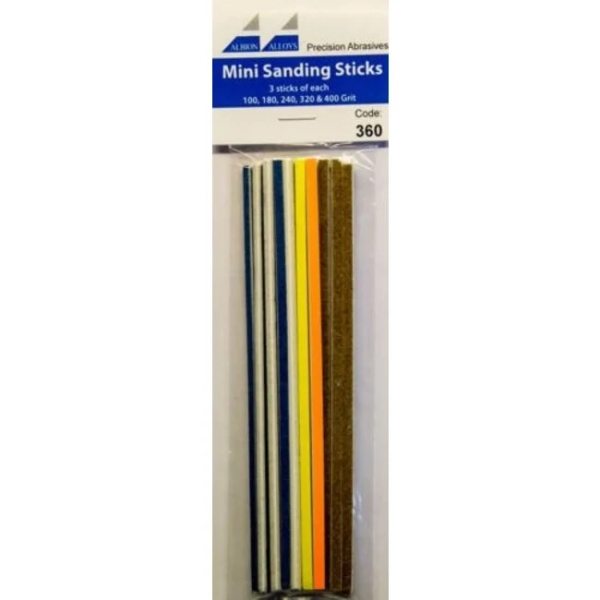 Albion Mini Sanding Sticks Assortie    AL360