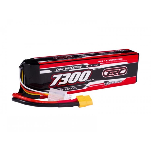 Sunpadow Plus ERC Lipo Battery 2S2P 7.4V 110C  XT90     ERC7300