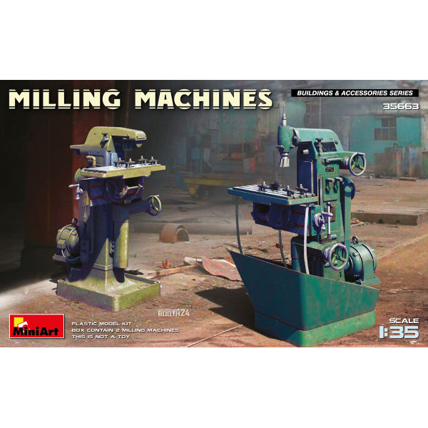 MiniArt 1:35 Milling Machines     MAMA35663