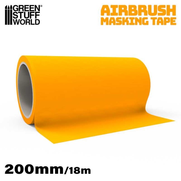 Green Stuff Airbrush Masking Tape 200mm x 25m  #GSW5332