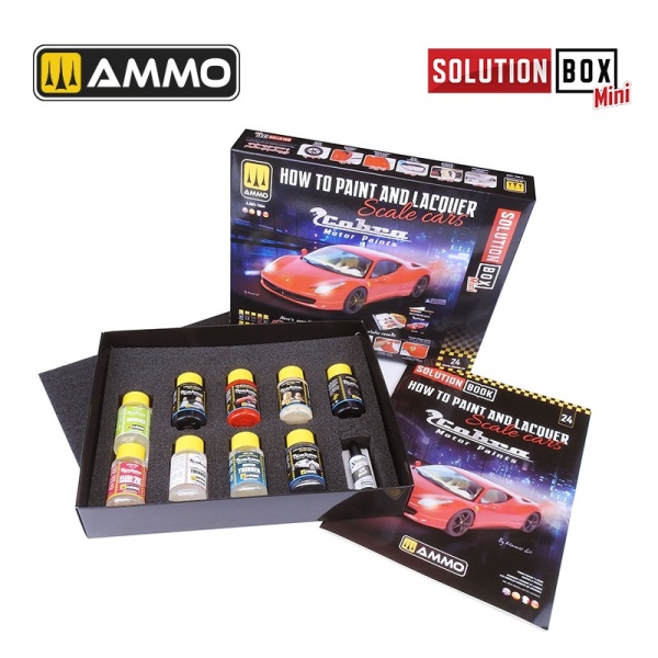 Ammo Mig Solution Box - How to Paint and Lacquer Scale Cars  MIG7904 - Afbeelding 5