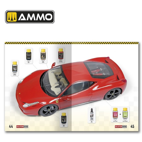 Ammo Mig Solution Box - How to Paint and Lacquer Scale Cars  MIG7904 - Afbeelding 3