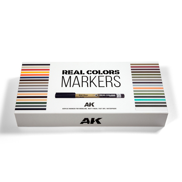 AK Real Colors Markers Special Box  34 stuks    RCM150