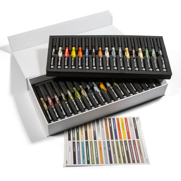 AK Real Colors Markers Special Box  34 stuks    RCM150 - Afbeelding 2